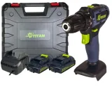 Дриль-шурупокрут TITAN BDS21-CORE SET1 2×2 А·год — фото 1
