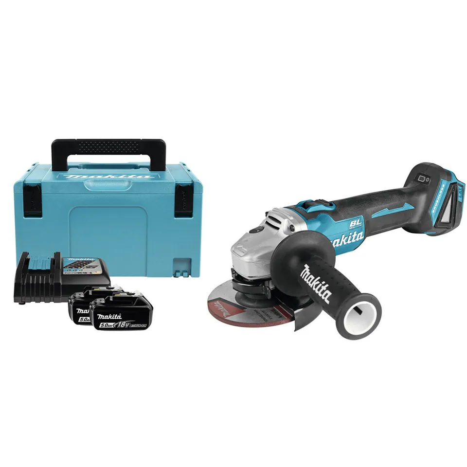 Кутова шліфувальна машина Makita DGA504RTJ