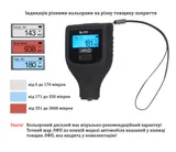 Товщиномір фарби Profiline TG-777 Pro (3000мкм, Fe/Zn/NFe/Putty, Android/iOS) — фото 4
