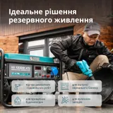 Бензиновий генератор «Könner & Söhnen» KS 10000E ATS — фото 3