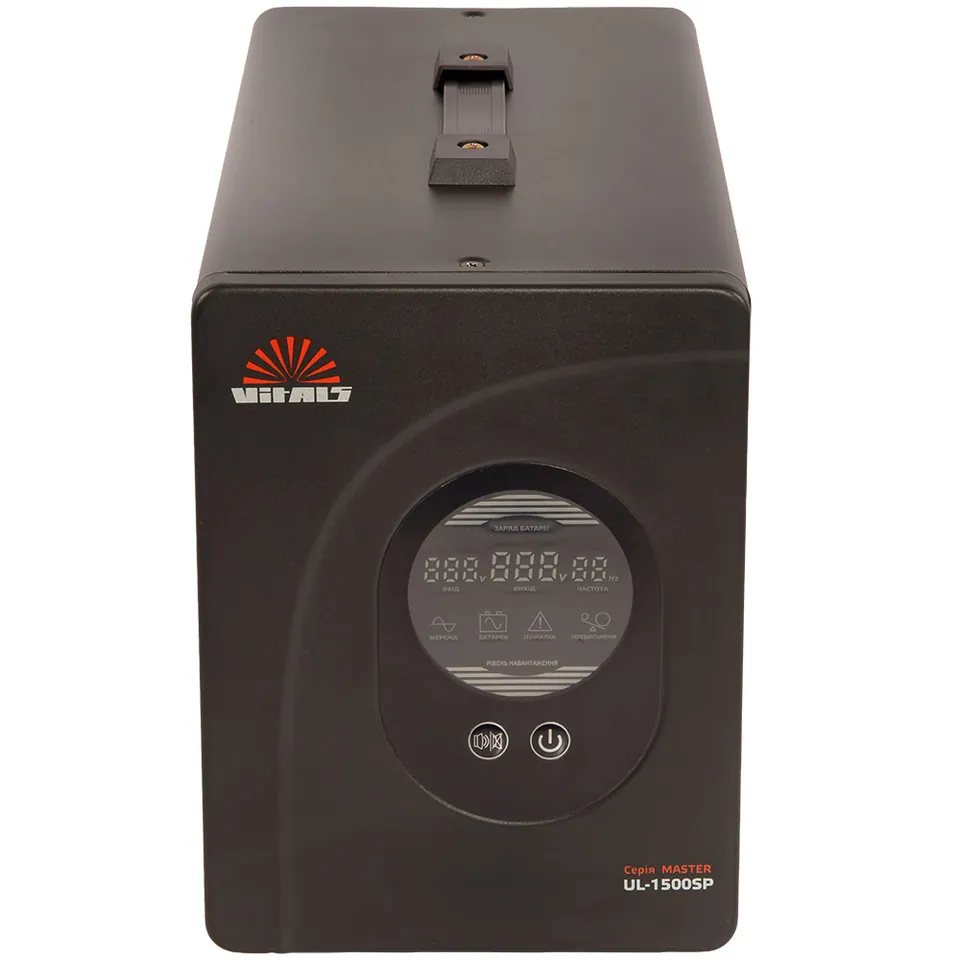 Джерело безперебійного живлення Vitals Master UL-1500sp 1500 ВА / 1000 Вт