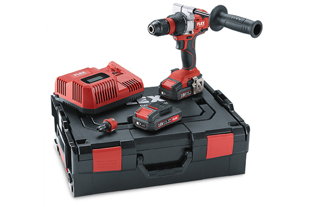 Дриль-шурупокрут FLEX DD 2G 18.0-EC/2.5 Set