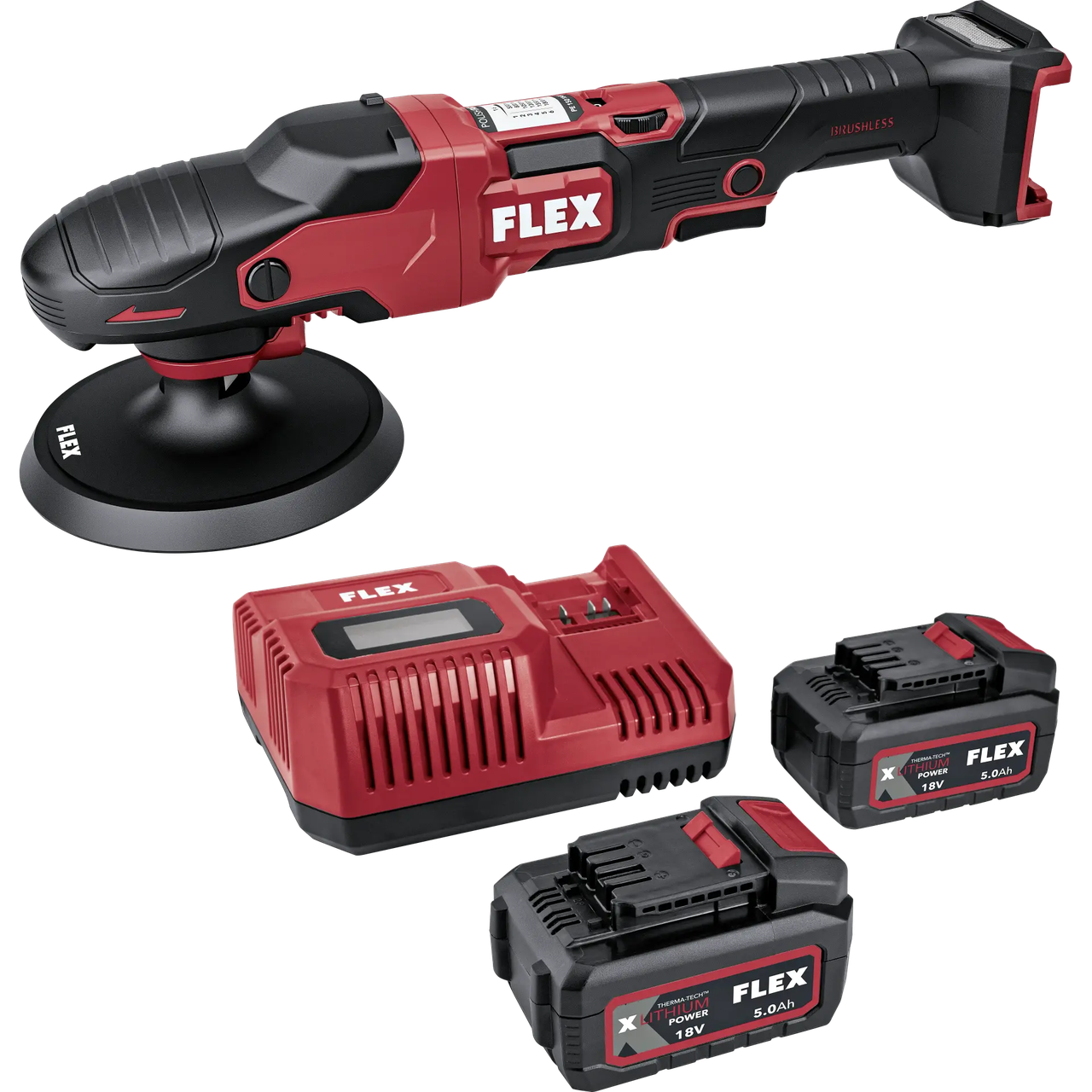 Полірувальна машина FLEX PE 150 18-EC Set