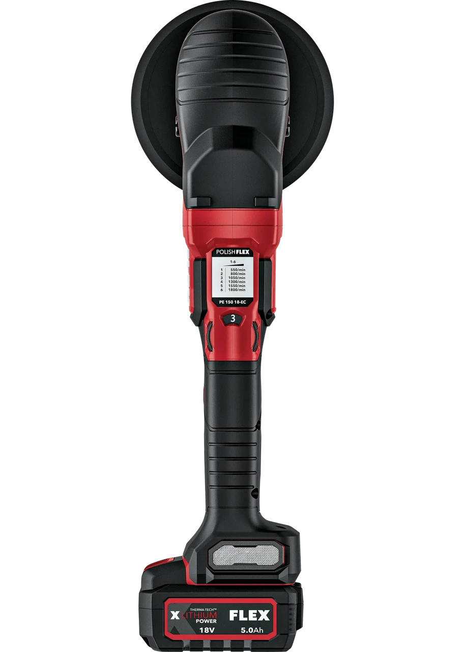Полірувальна машина FLEX PE 150 18-EC Set — фото 4