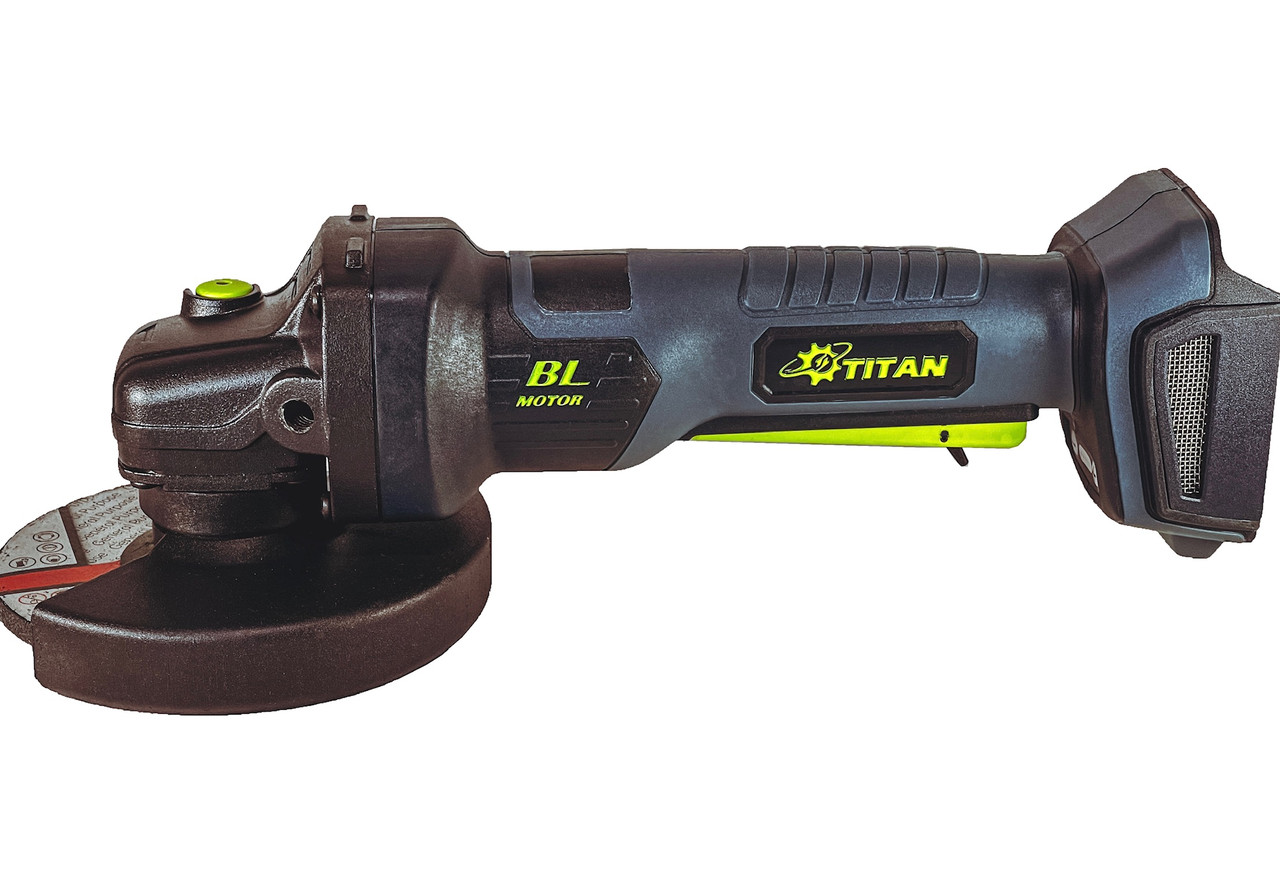 Кутова шліфувальна машина TITAN PAG521B-CORE SET15 Brushless — фото 2