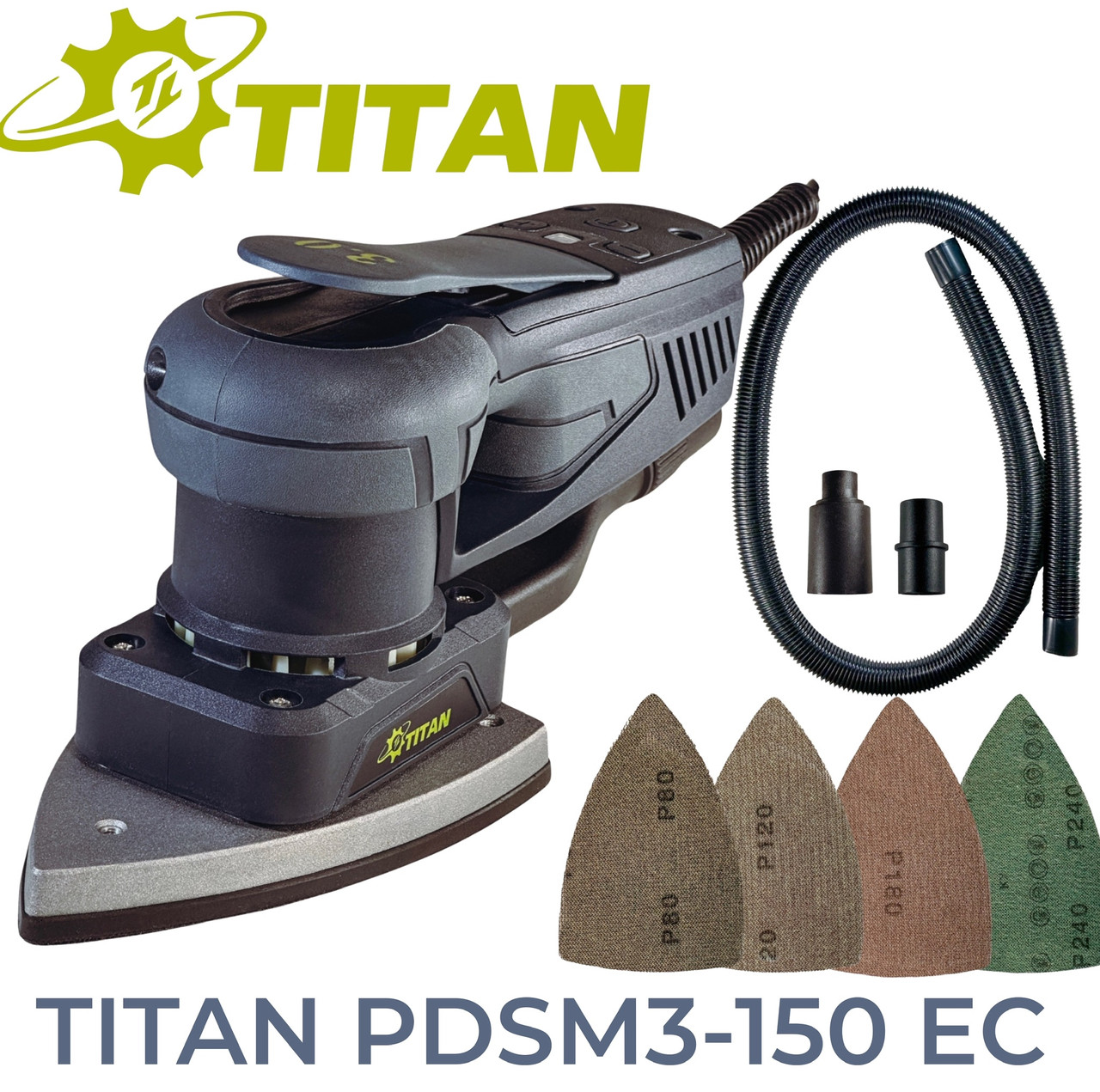 Шліфувальна машина TITAN PDSM3-150 EC