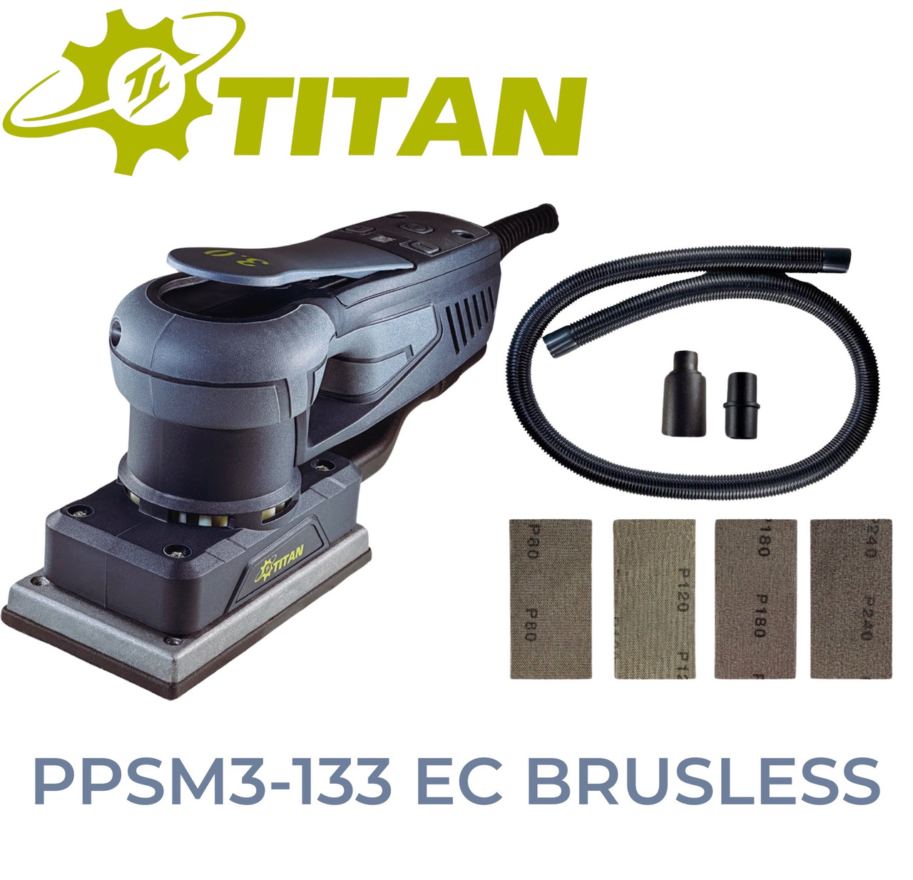 Шліфувальна машина TITAN PPSM3-133 EC
