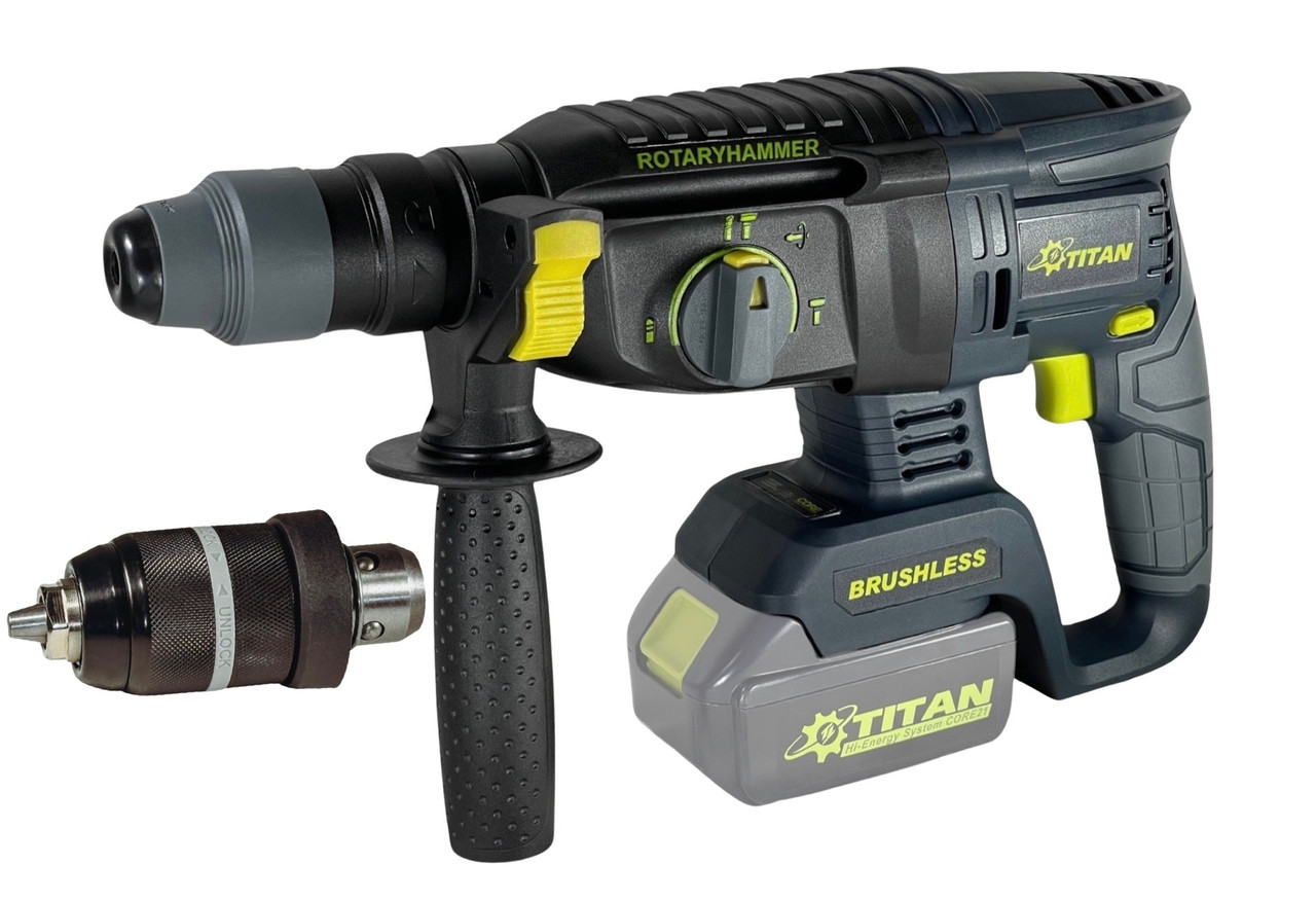 Перфоратор TITAN PRH2621FRB-CORE SET2 — фото 4