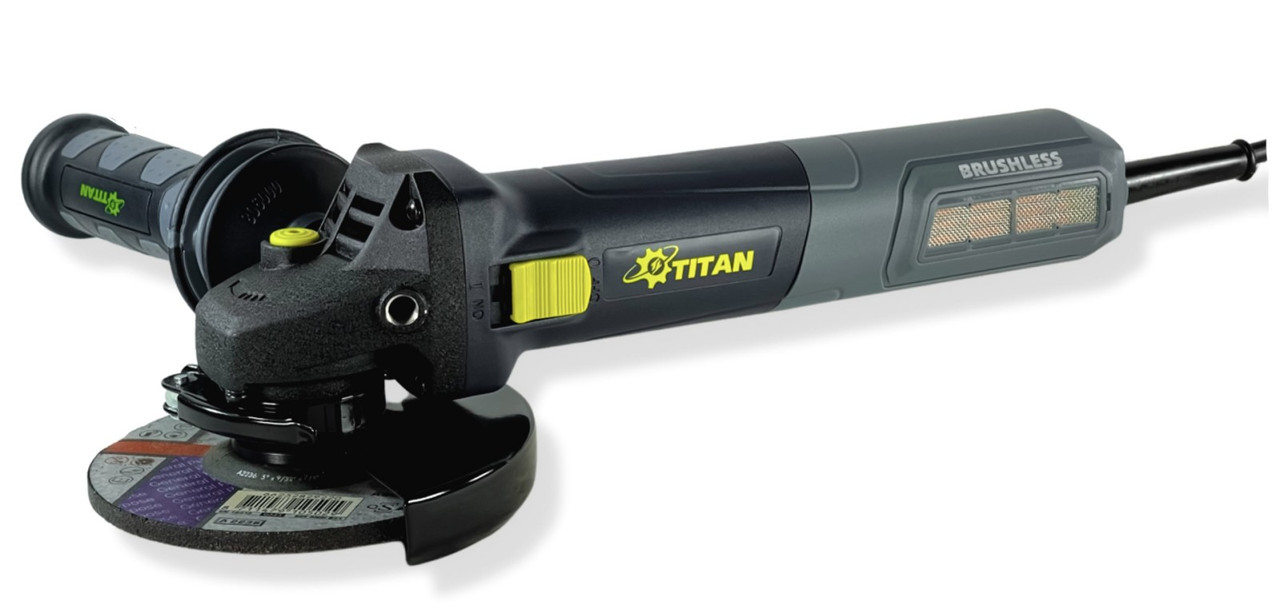 Кутова шліфувальна машина TITAN PSUM13 EC Brushless