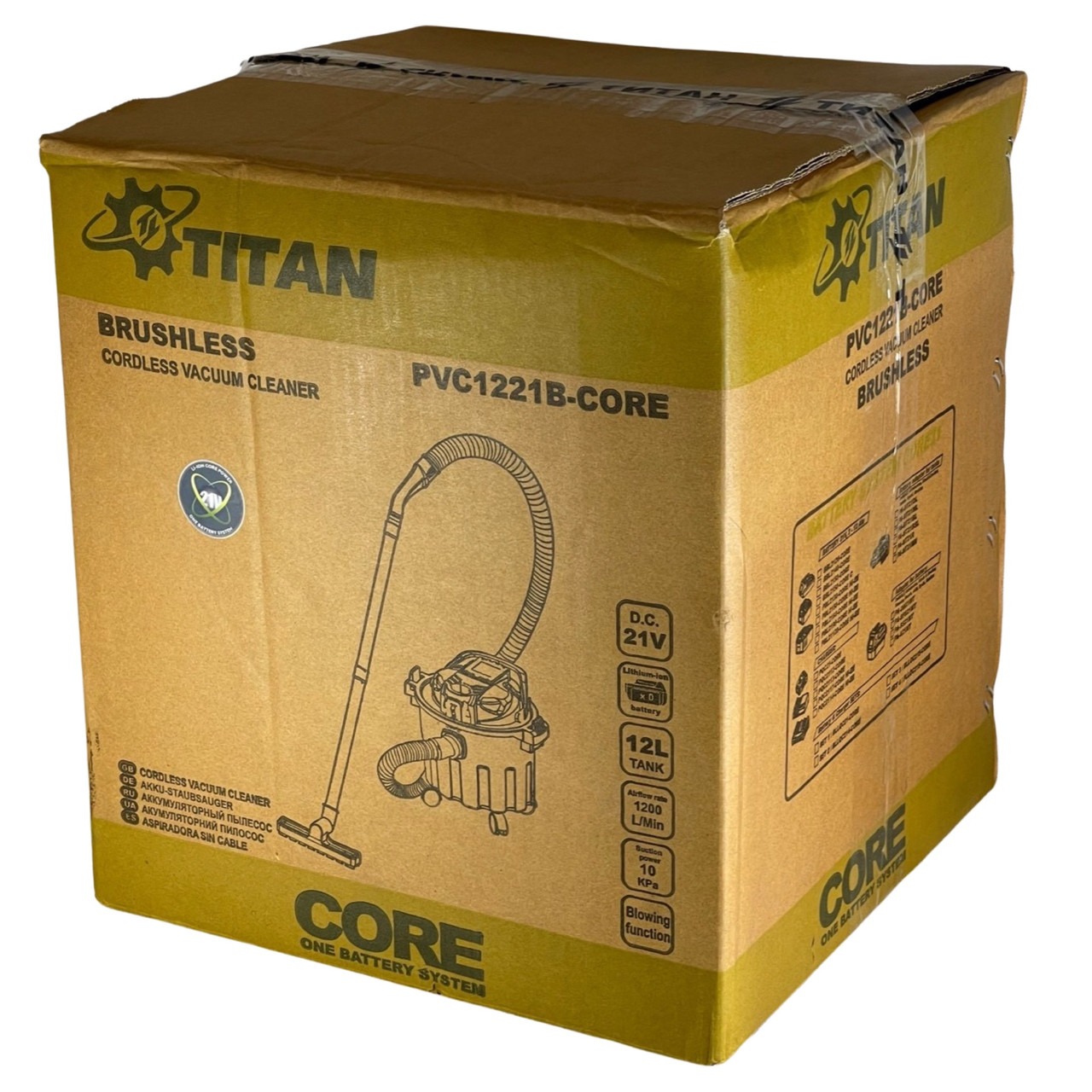 Акумуляторний пилосос TITAN PVC1221B-CORE — фото 10