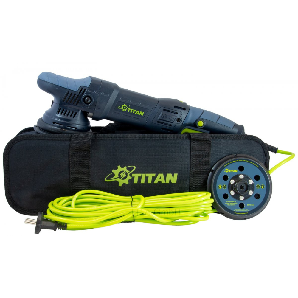 Професійне обладнання Ексцентрикова полірувальна машина TITAN TDA15-150 для бізнесу